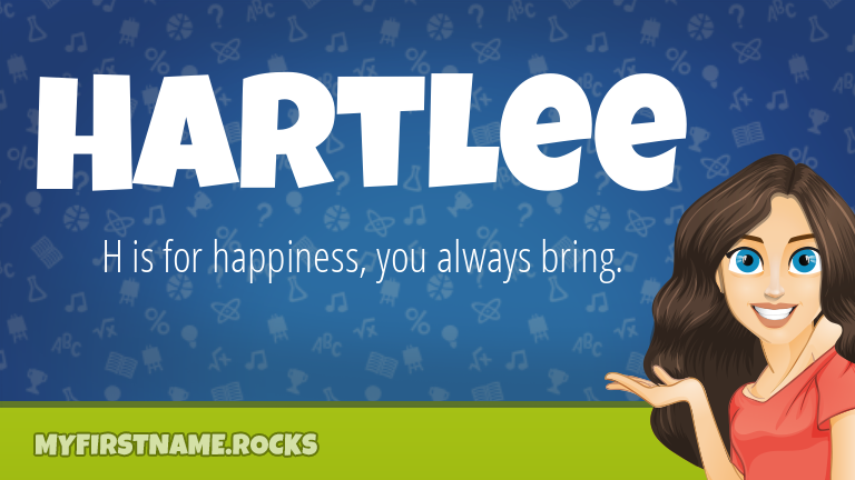 My First Name Hartlee Rocks!