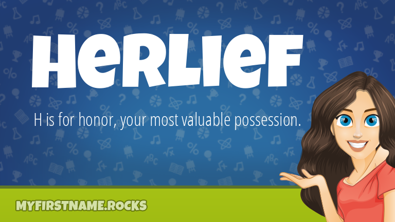 My First Name Herlief Rocks!