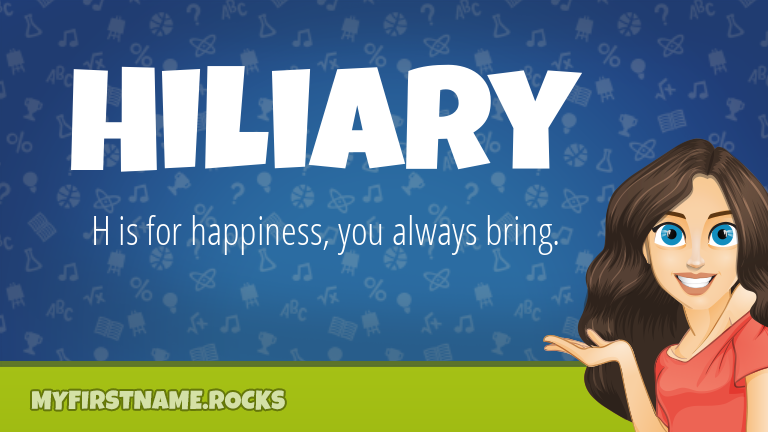 My First Name Hiliary Rocks!
