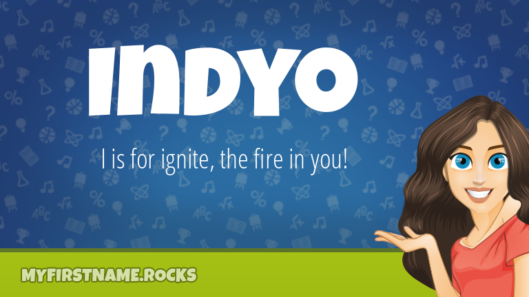 My First Name Indyo Rocks!