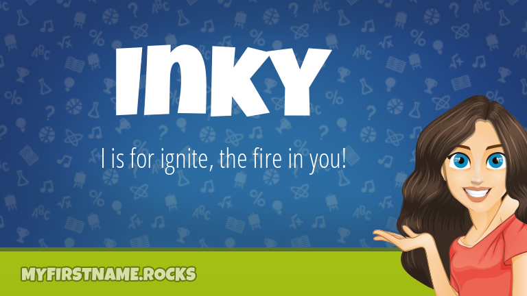 My First Name Inky Rocks!