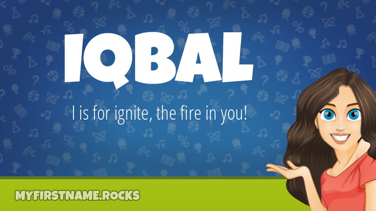My First Name Iqbal Rocks!