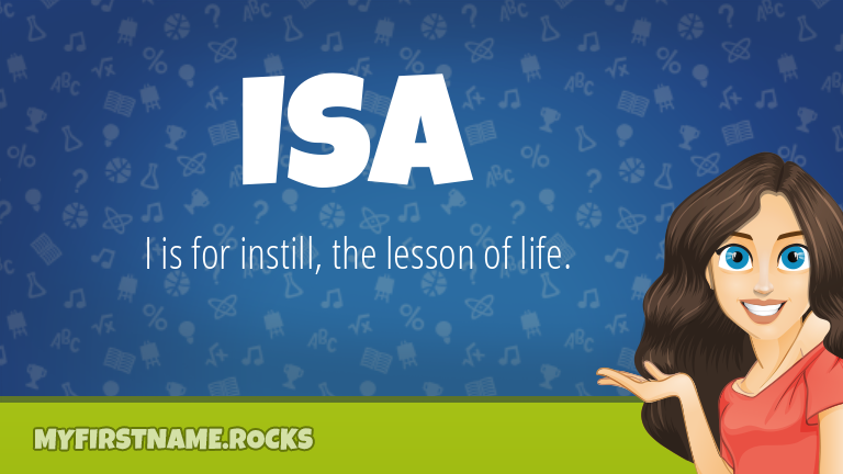 My First Name Isa Rocks!