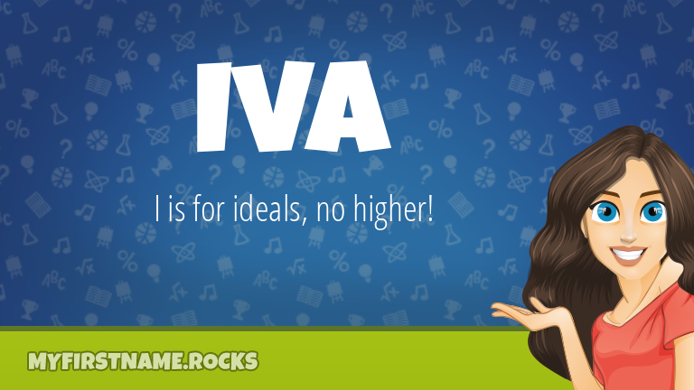 My First Name Iva Rocks!