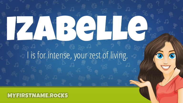 My First Name Izabelle Rocks!