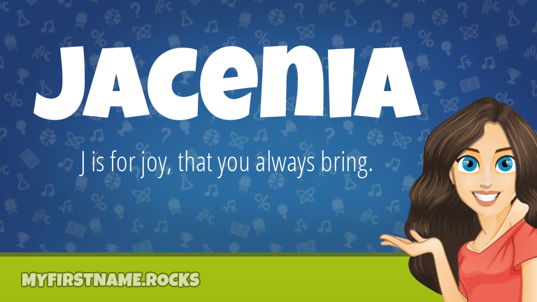 My First Name Jacenia Rocks!