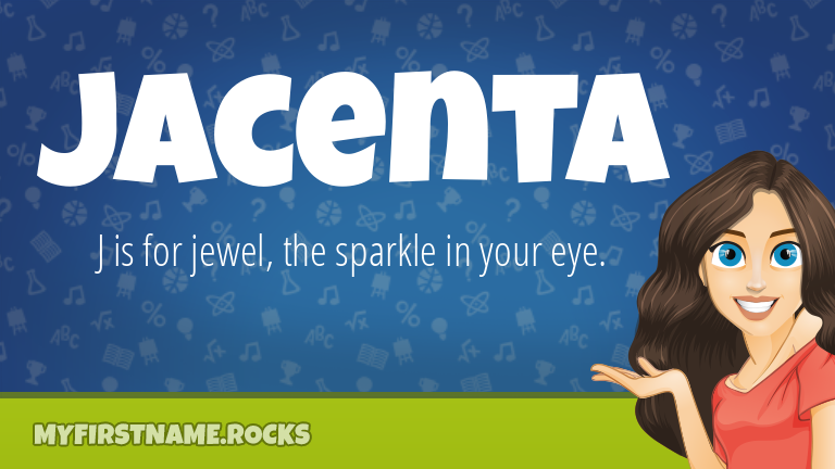 My First Name Jacenta Rocks!