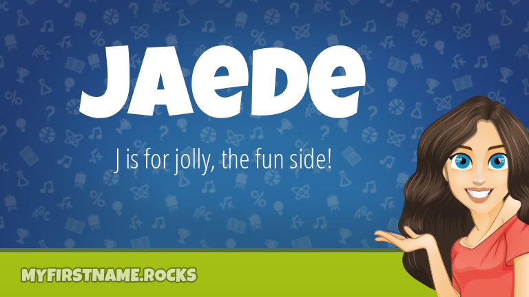 My First Name Jaede Rocks!