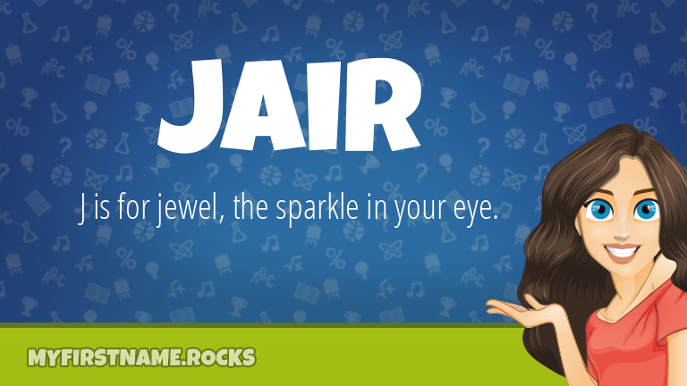 My First Name Jair Rocks!