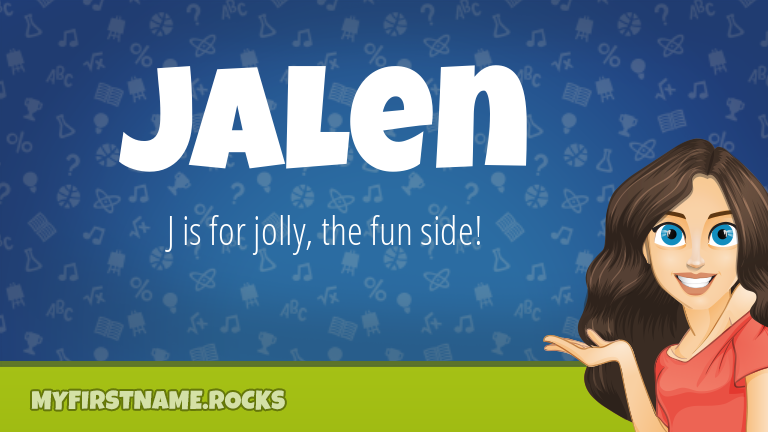 My First Name Jalen Rocks!