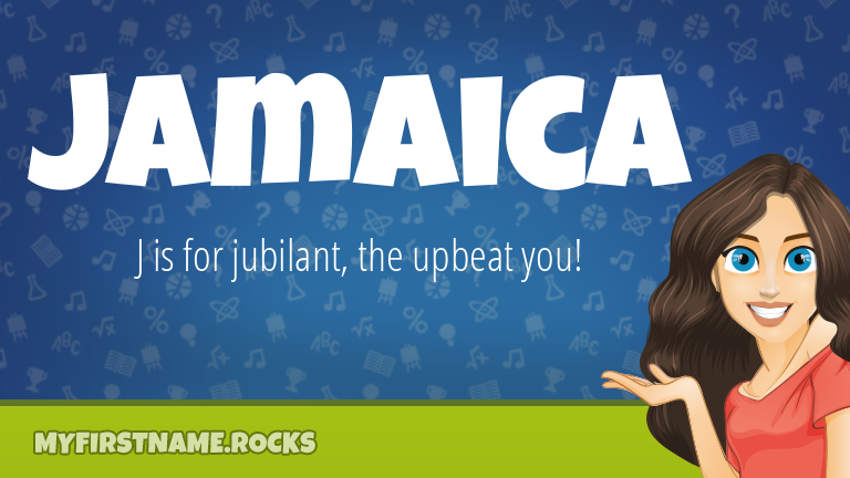 My First Name Jamaica Rocks!