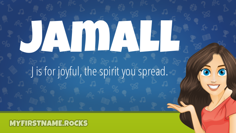 My First Name Jamall Rocks!