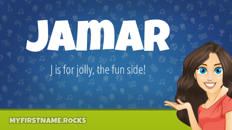 My First Name Jamar Rocks!