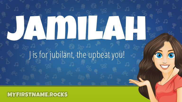 My First Name Jamilah Rocks!