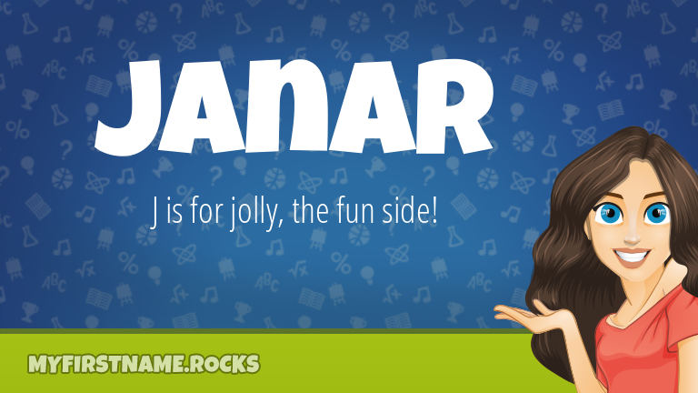 My First Name Janar Rocks!