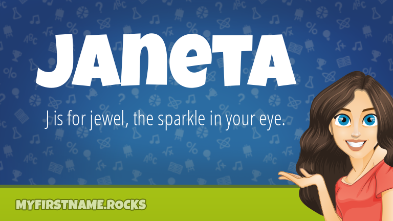 My First Name Janeta Rocks!