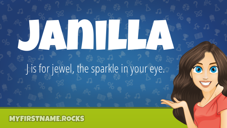 My First Name Janilla Rocks!