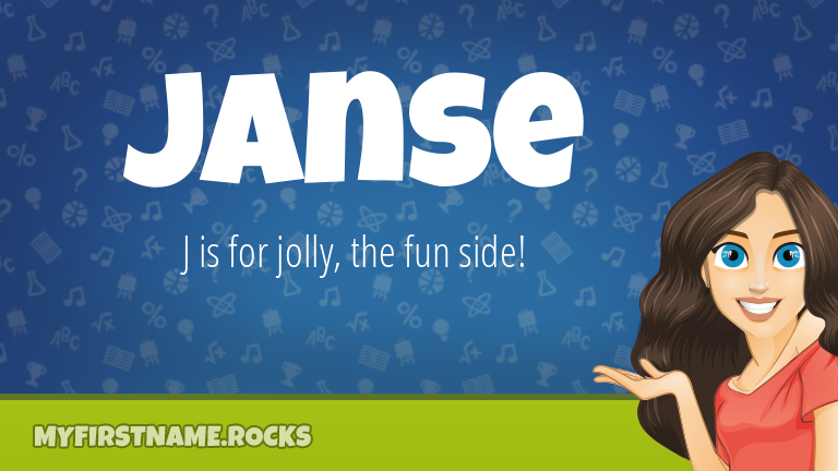 My First Name Janse Rocks!