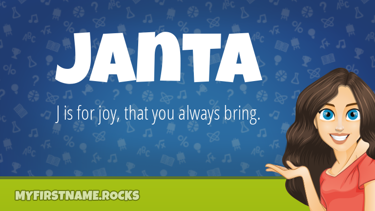 My First Name Janta Rocks!