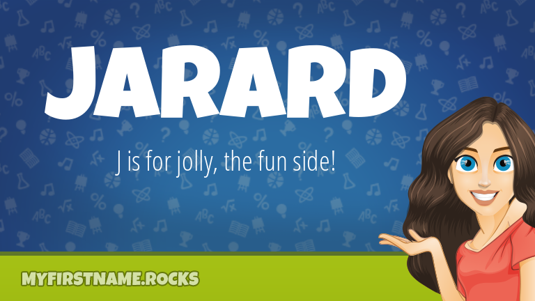 My First Name Jarard Rocks!