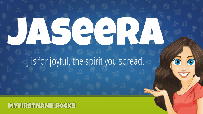 My First Name Jaseera Rocks!