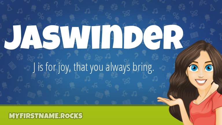 My First Name Jaswinder Rocks!