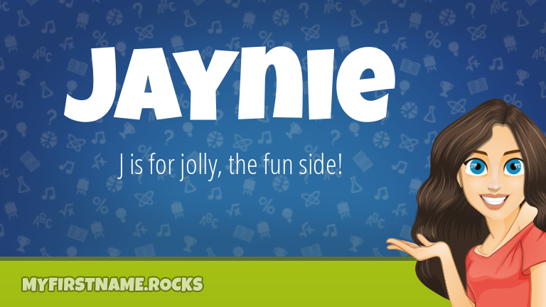 My First Name Jaynie Rocks!