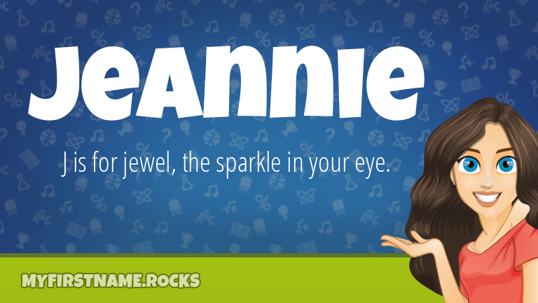 My First Name Jeannie Rocks!