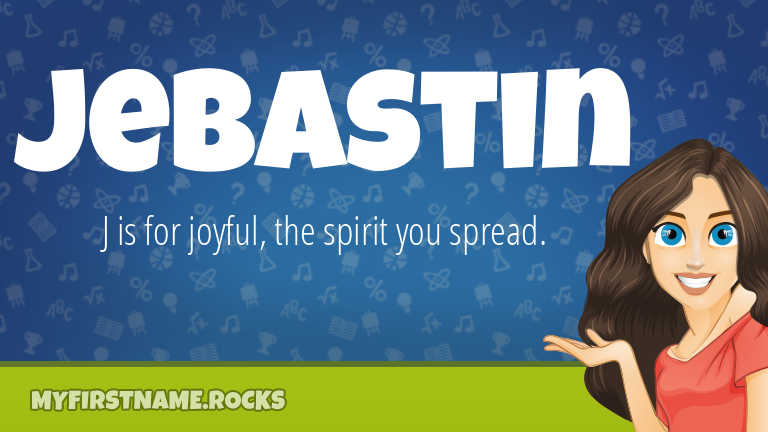 My First Name Jebastin Rocks!