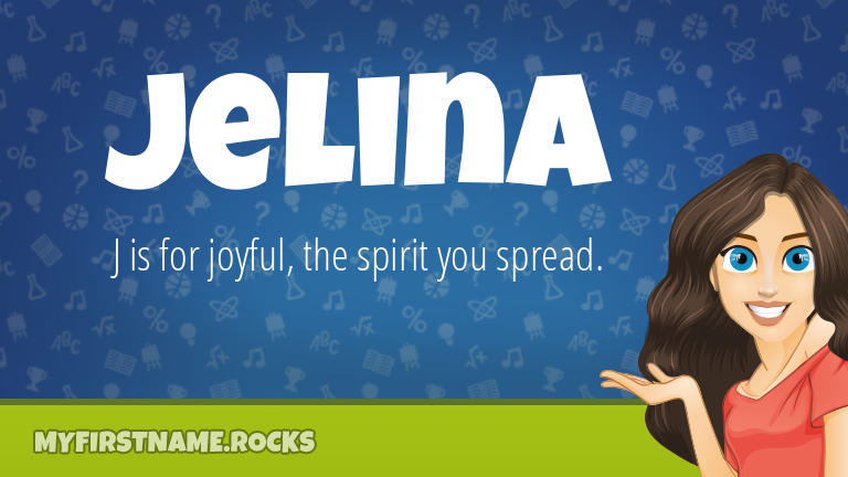My First Name Jelina Rocks!