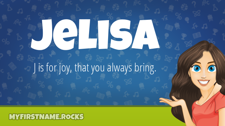 My First Name Jelisa Rocks!