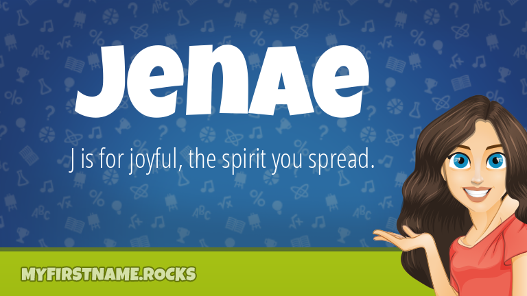 My First Name Jenae Rocks!