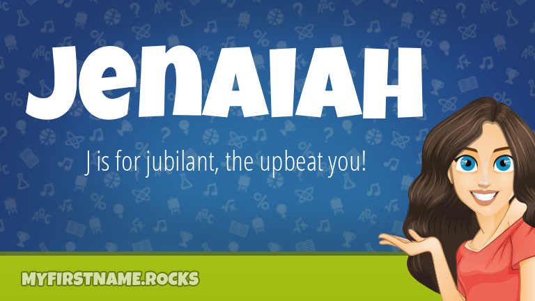 My First Name Jenaiah Rocks!
