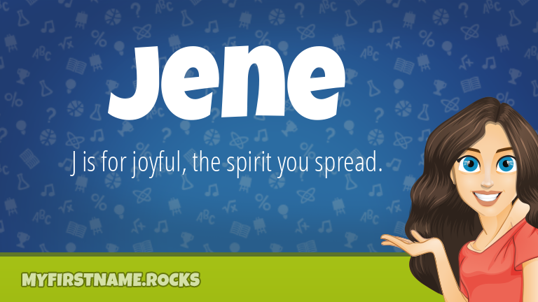 My First Name Jene Rocks!
