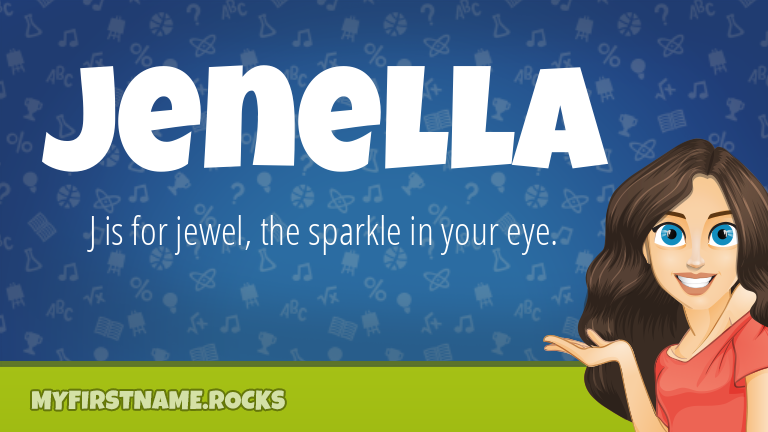 My First Name Jenella Rocks!
