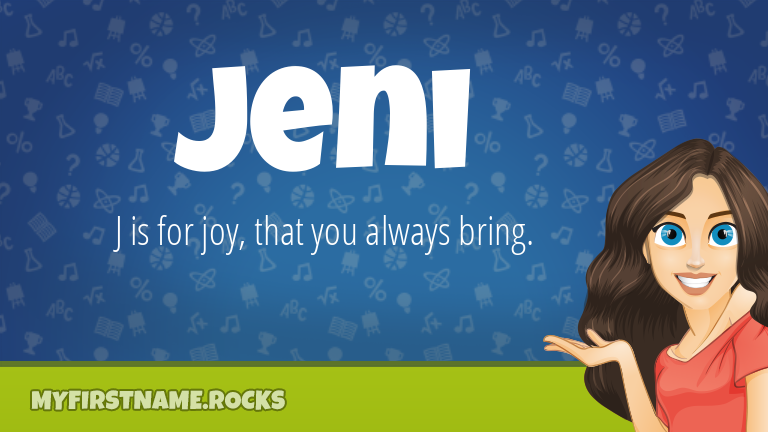 My First Name Jeni Rocks!