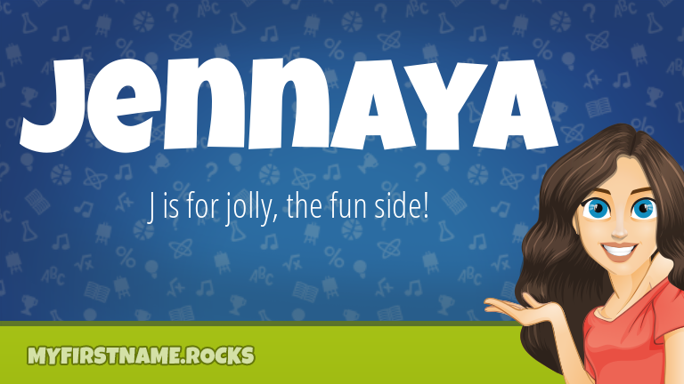My First Name Jennaya Rocks!