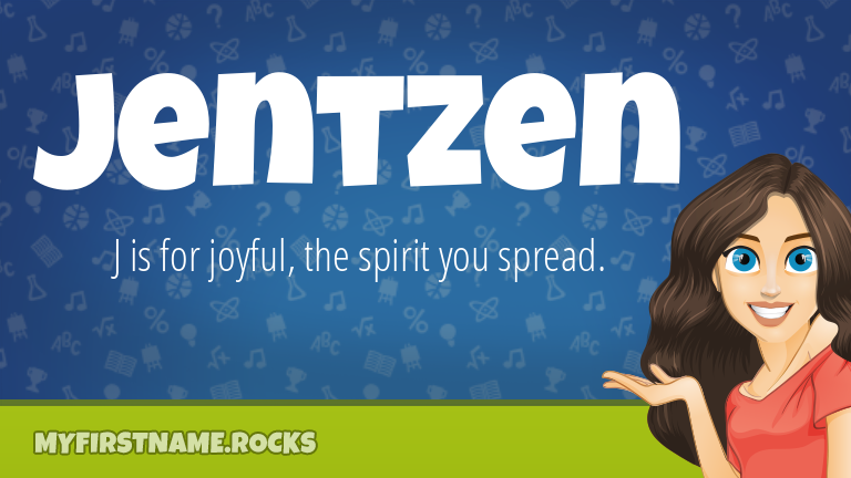 My First Name Jentzen Rocks!
