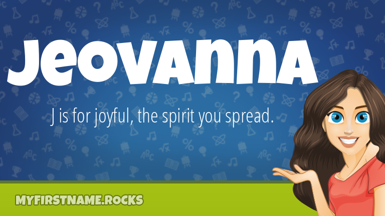 My First Name Jeovanna Rocks!
