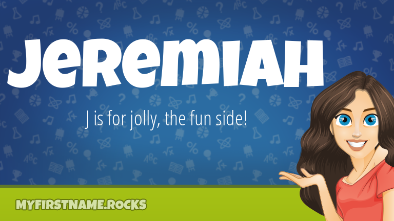 My First Name Jeremiah Rocks!