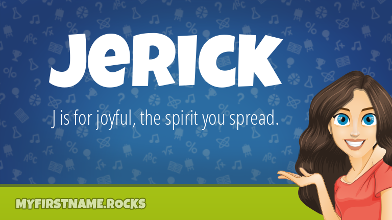 My First Name Jerick Rocks!