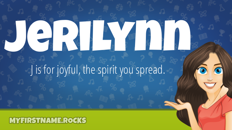 My First Name Jerilynn Rocks!