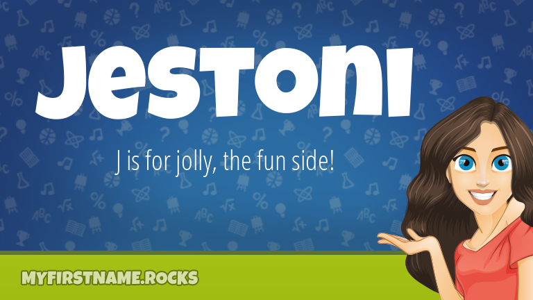 My First Name Jestoni Rocks!
