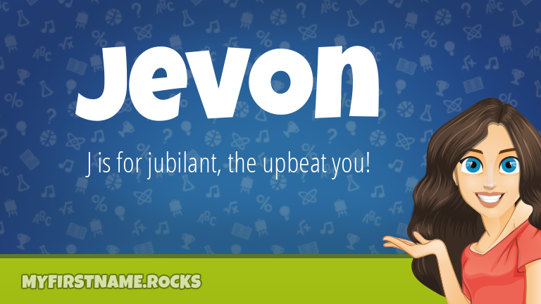 My First Name Jevon Rocks!