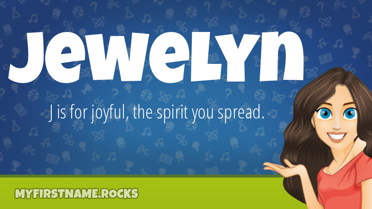 My First Name Jewelyn Rocks!