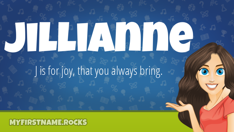 My First Name Jillianne Rocks!
