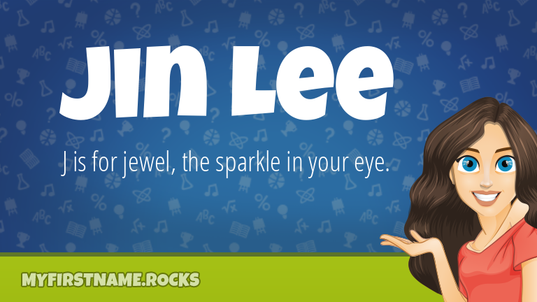 My First Name Jin Lee Rocks!