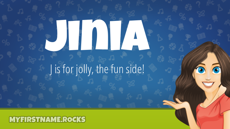 My First Name Jinia Rocks!