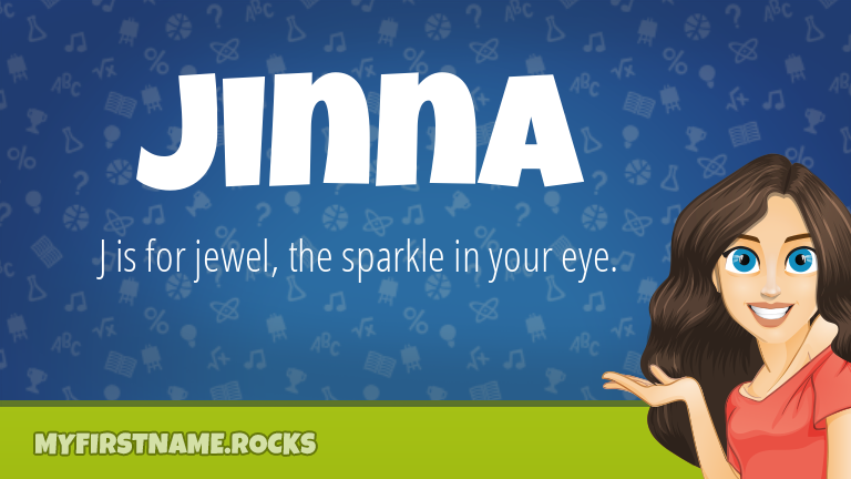 My First Name Jinna Rocks!
