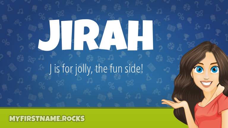 My First Name Jirah Rocks!